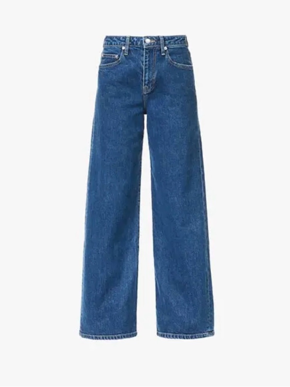 SIMKHAI Jude High-Waist Wide Leg Blue Jeans -24 NWT